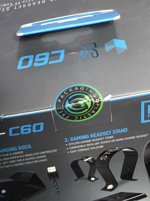 Statie de incarcat pentru controller ps4 cu suport pentru casti
