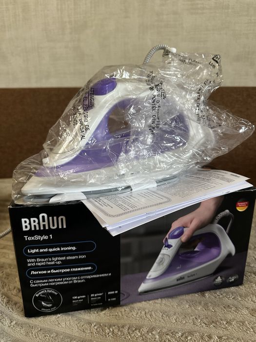 Утюг braun новый