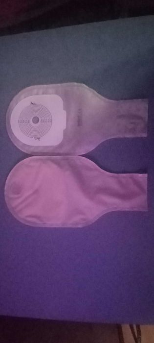 Pungi colostoma  ( Welland )  24buc . Trasparente