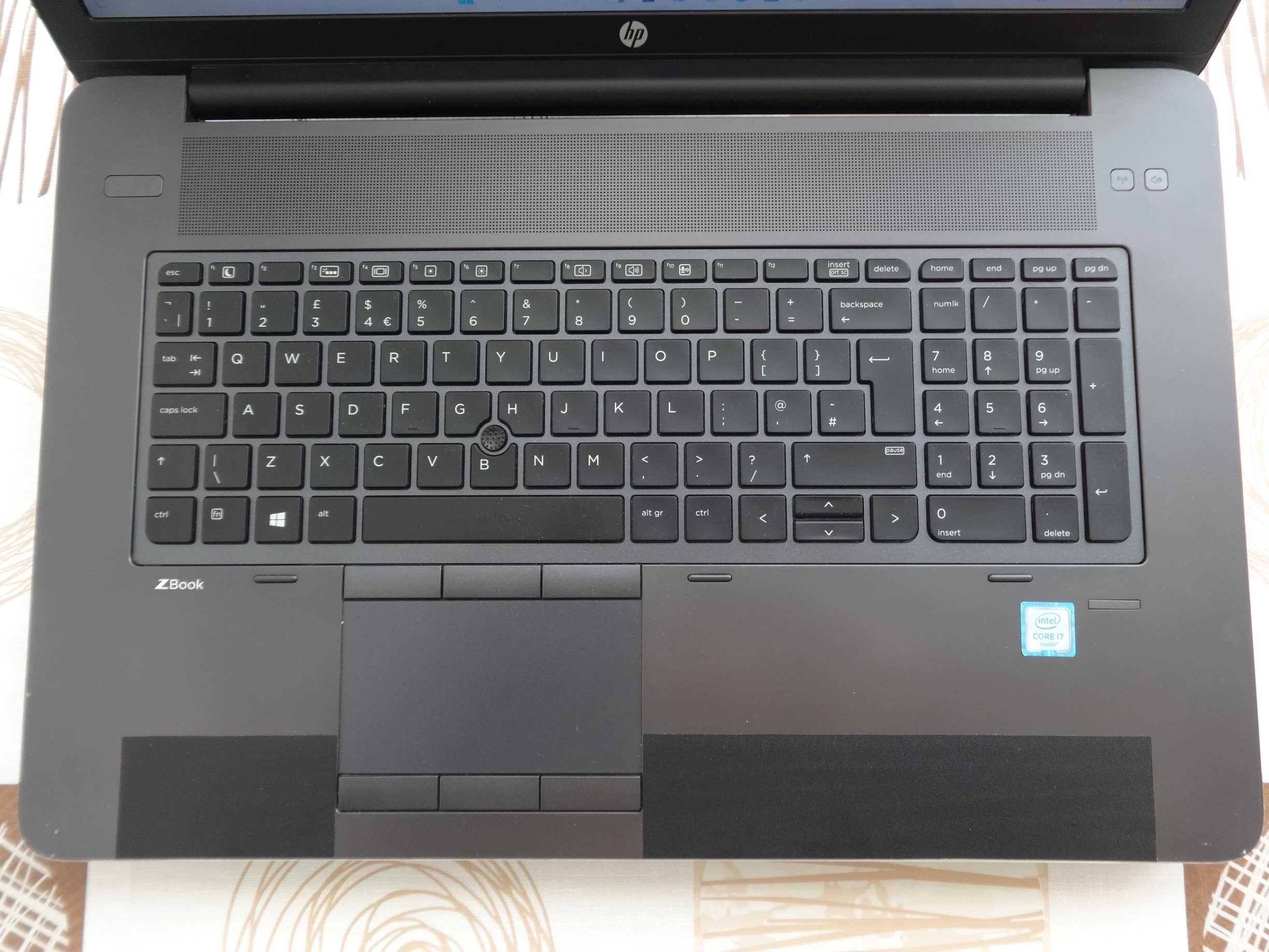 Геймарски Лаптоп HP ZBook 17 G3 17.3" i7-6700HQ 2.60GHz/RAM 32GB