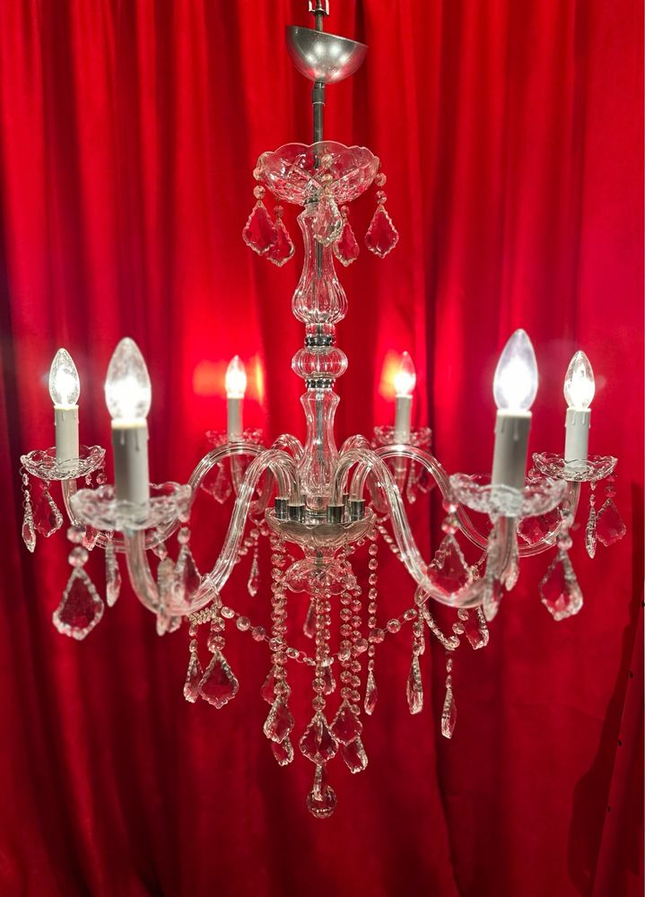 Candelabre 6 brate,  sau 8 brate 75 cm diam, detin mai multe bucati