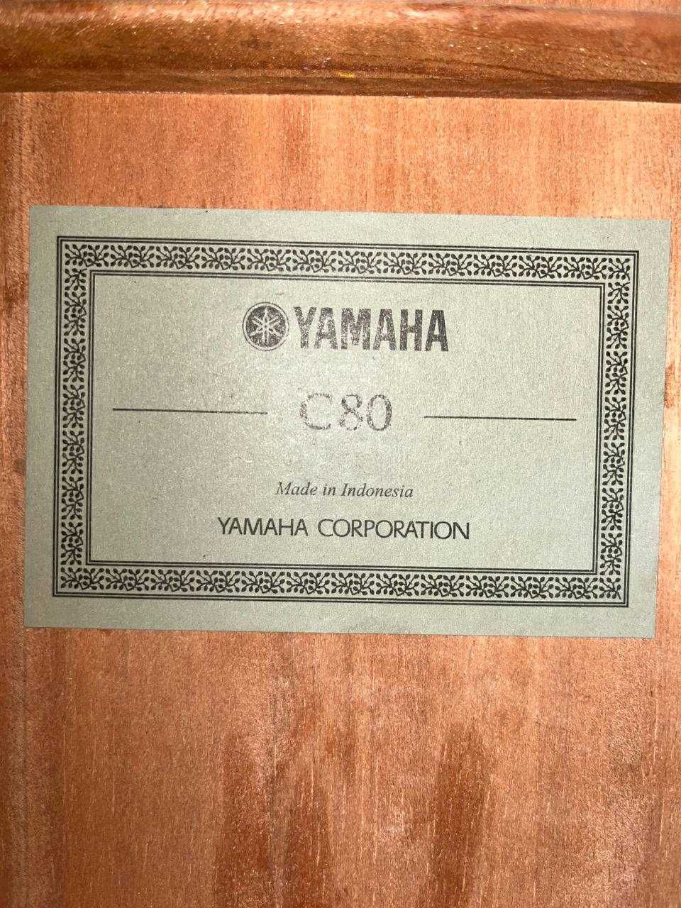 Yamaha C80 klassik gitara
