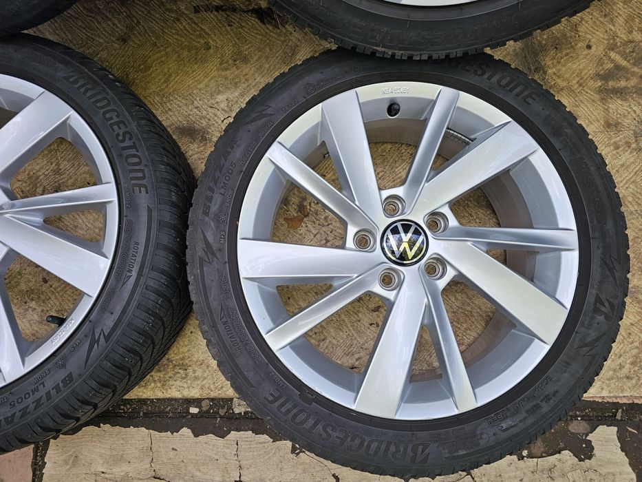 Jante aliaj 17" Skoda Octavia/Audi/Volkswagen anvelope iarna 205 50 17