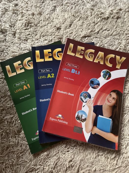 Учебници по Анг. език - LEGACY A1, A2, B1.1