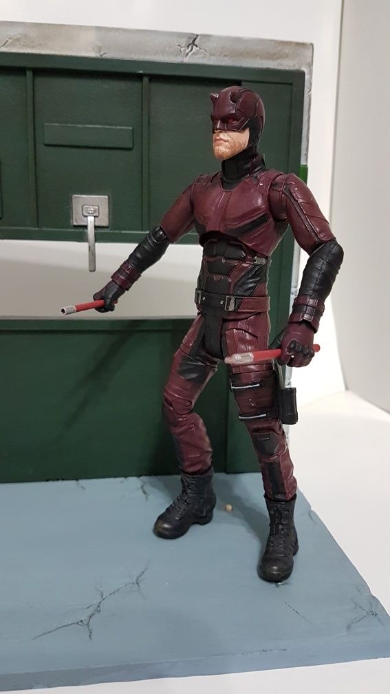 Figurina Daredevil diorama Marvel