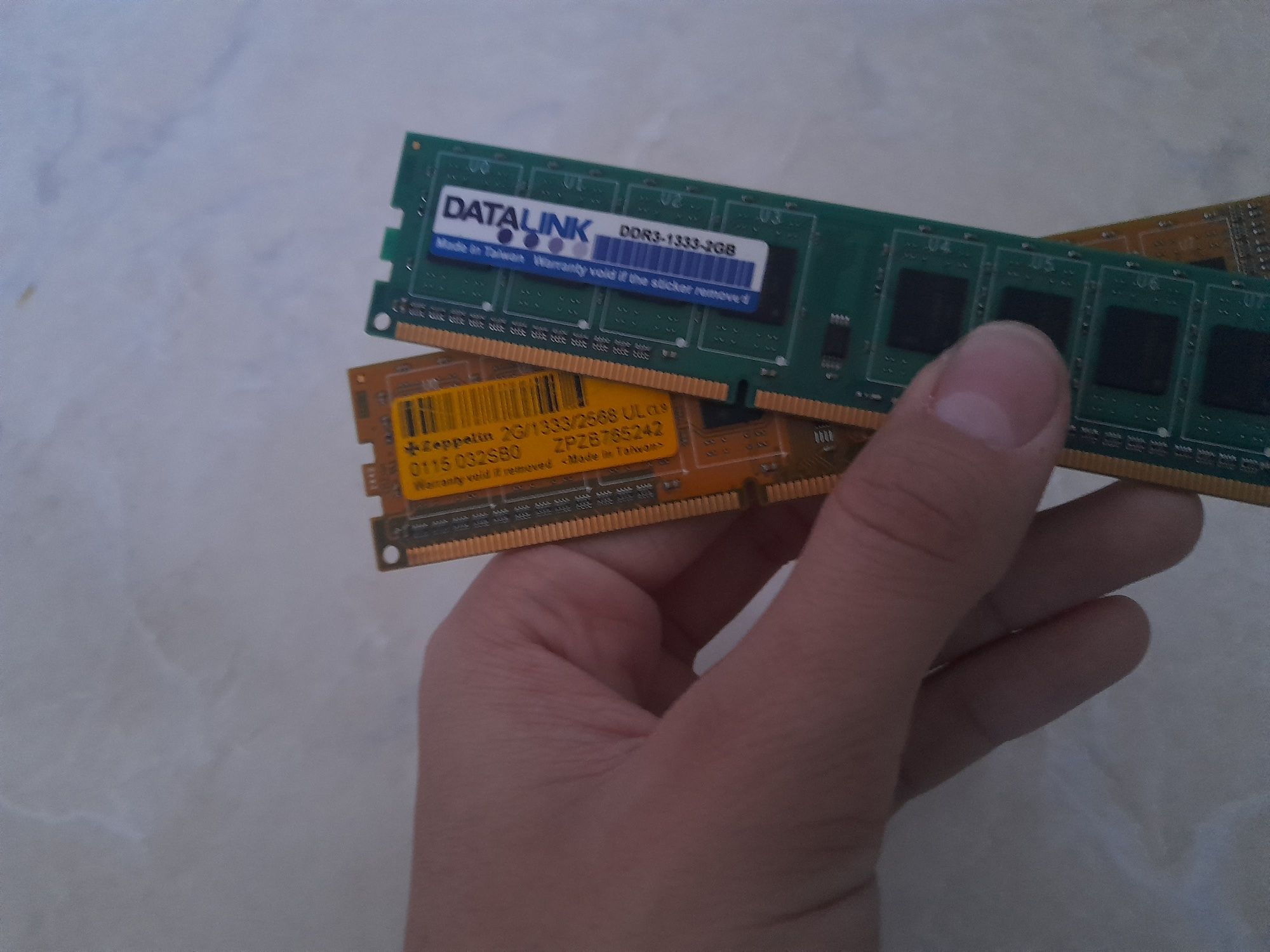 DDR3 2gb 1333mhz x2