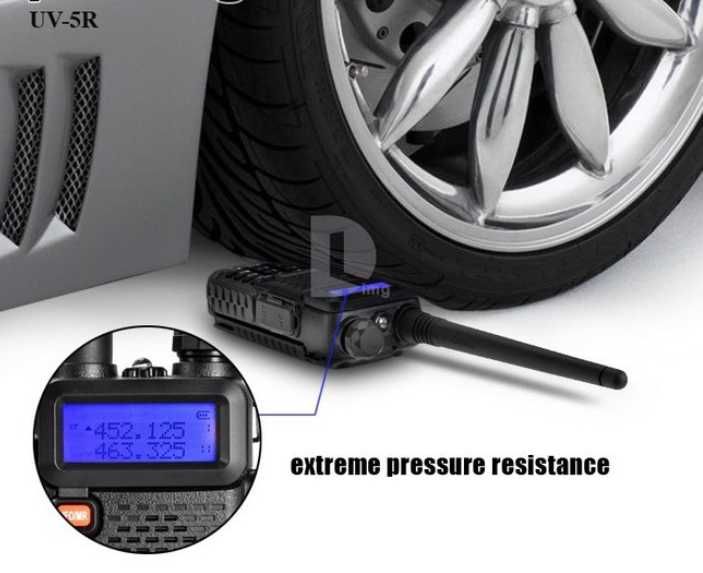 Нови модел 2025 UV 5R 3800mah 8w BAOFENG Двубандова радиостанция 12м г