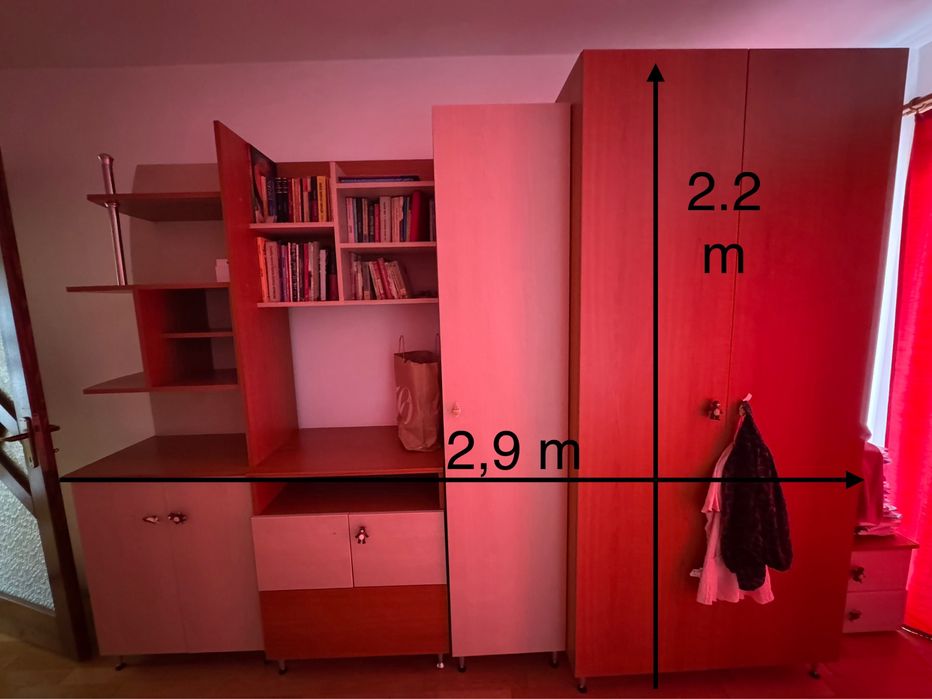 Mobila dormitor din pal - 2 seturi