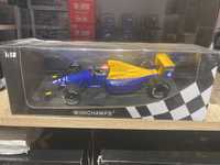 J Herbert Tyrrell 018 Belgian GP formula 1 1989 1:18 Minichamps