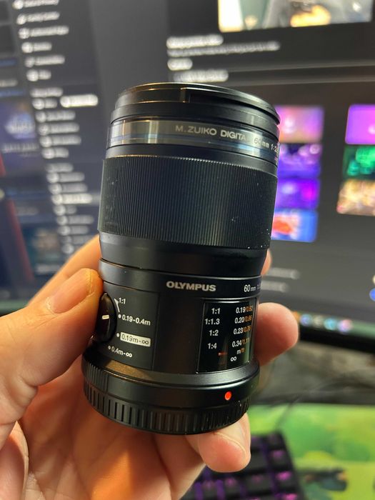 Obiectiv Olympus M.ZUIKO DIGITAL ED 60mm f2.8 MACRO