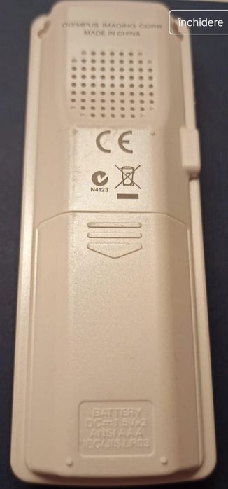 Olympus VN-3500PC
Reportofon / Digital Voice Recorder