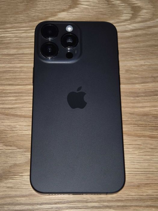 iPhone 15 Pro Max, Black Titanium, 256GB