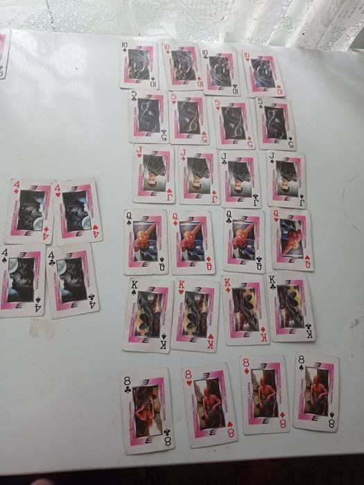 Cărți de joc/colecție Naruto/ Power Rangers/ Spiderman