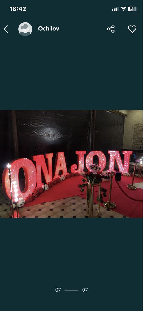 Onajon ofarmleniya SKIDKA 400ming so’m