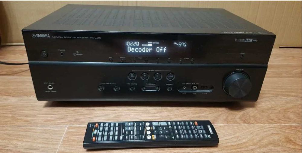 Ресивер Yamaha rx-v475 и сабфувер yamaha sw-225