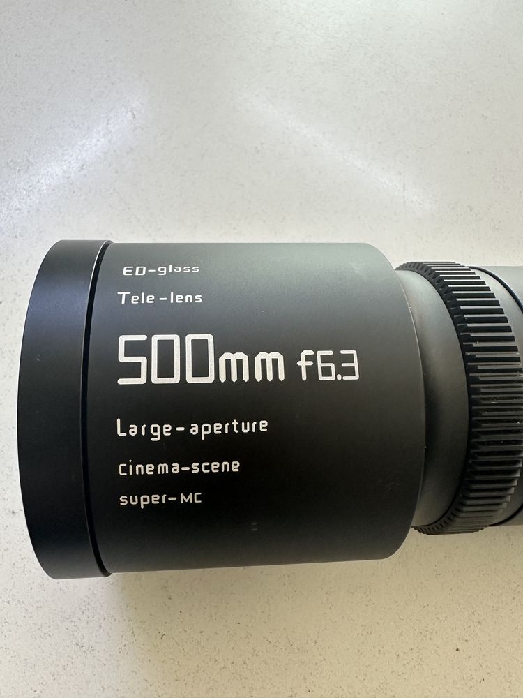 Обектив TTartisan 500mm f/6.3 FF