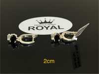 Bijuteria Royal CB : Cercei dama argint 925 3,32gr 2cm