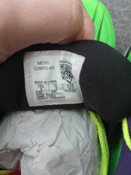 Saucony Обувки за бягане Ride 14, 42.5 EU