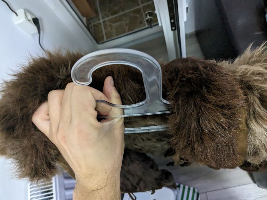 Jeacheta cu blana interioara ,ideala pentru ierni grele