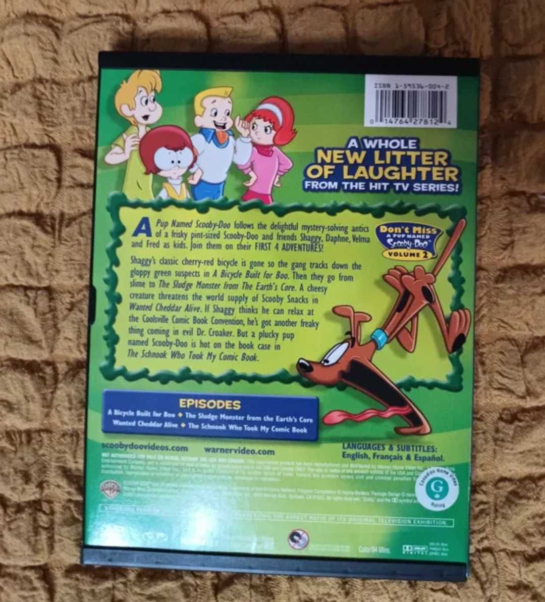 DVD A Pup Named Scooby-Doo (1988) Vol. 1 Hanna-Barbera Cartoon Network