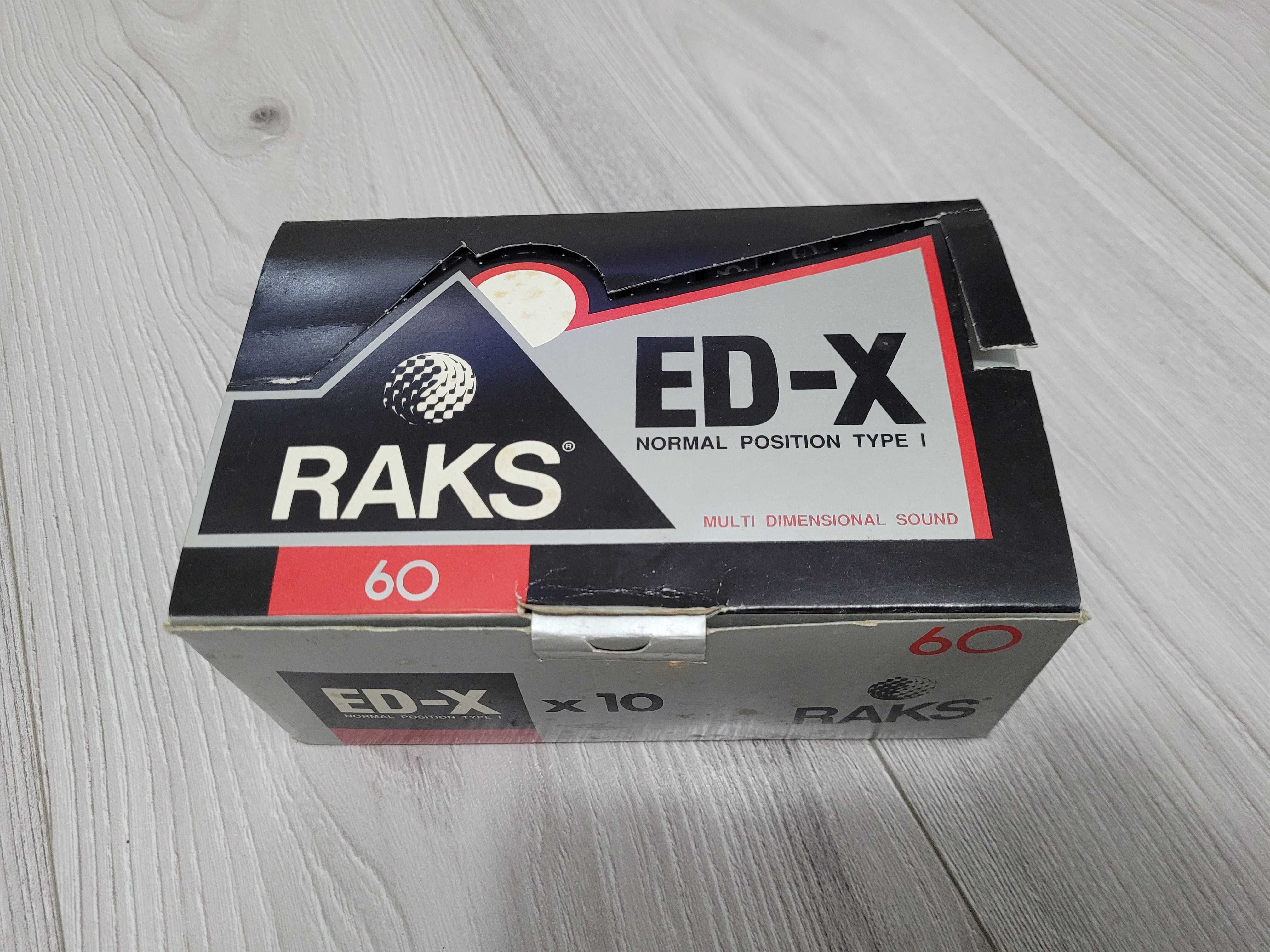 casete audio RAKS ED-X60 lot 10 bucati