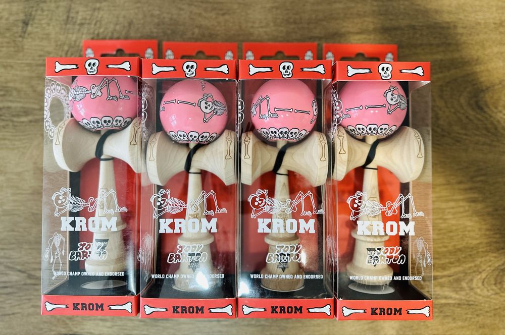 Kendama Krom X Jodi Barton Skeletons