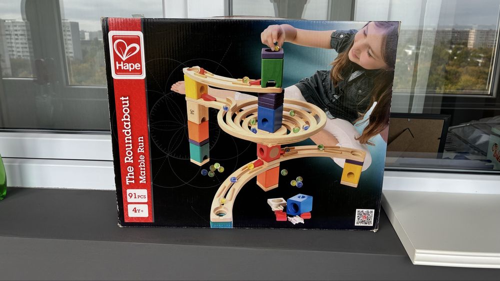 Marble Run Hape- circuit cu bile