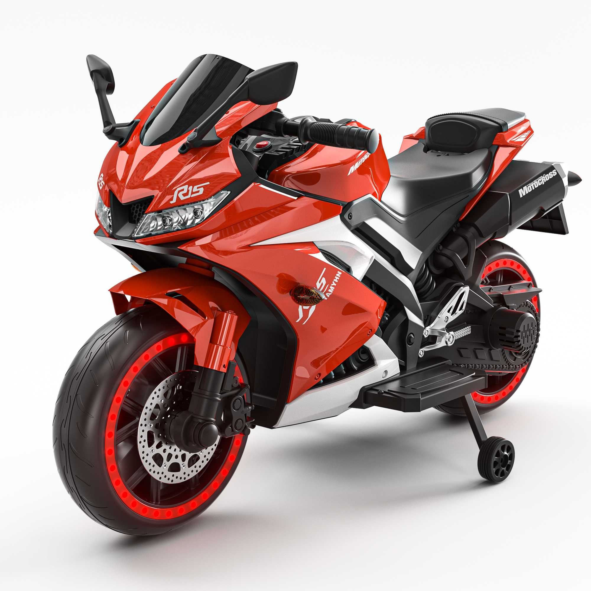 Motocicleta electrica pt. copii Kinderauto TR15 SuperBike 45W 12V RED