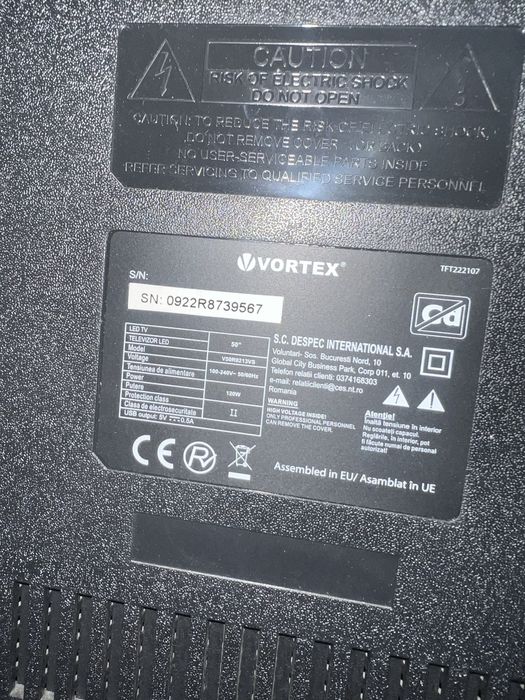 Smart Tv Vortex 139cm