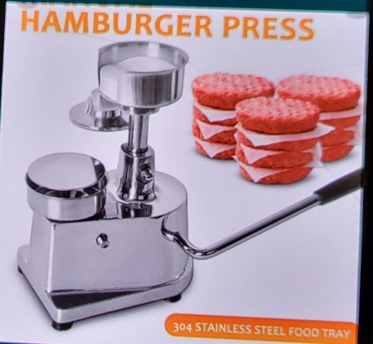 Katlid piress burger aparati