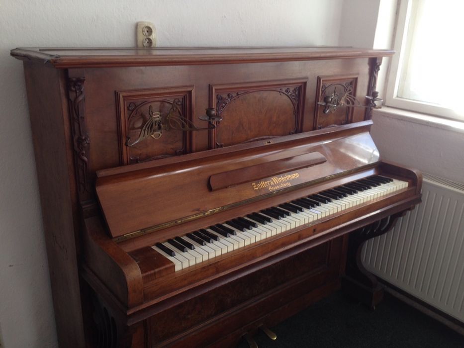 Pianina acustic Zeitter Winkelmann schimb cu yamaha electric YDP144