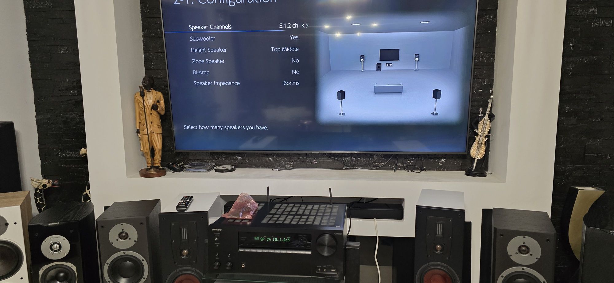 Receiver 7.2 Onkyo TX-NR676E  Dolby Atmos Wifi Bluetooth Tidal 4k arc