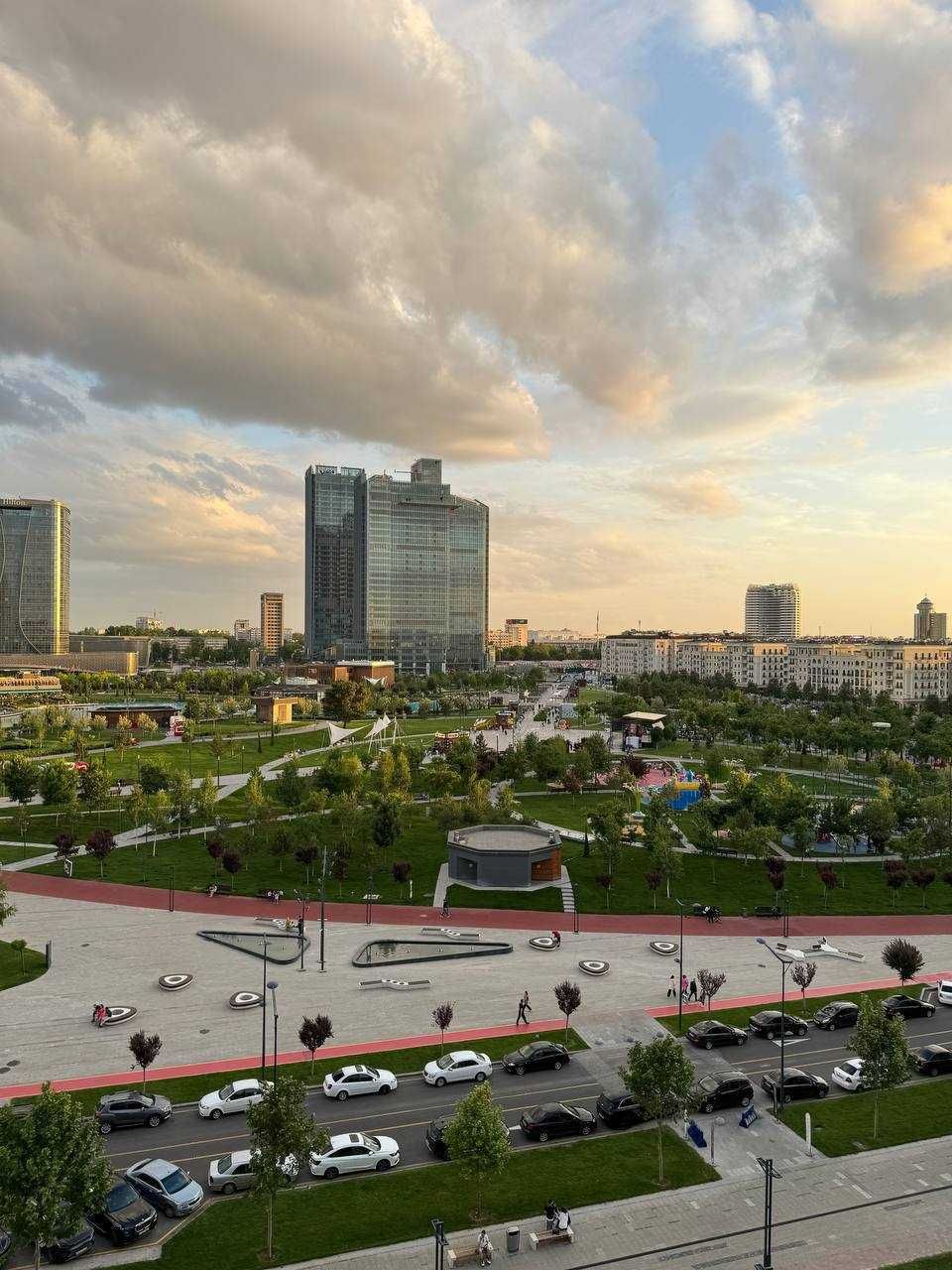 Аренда 3-ком квартиры с видом на парк! Ташкент сити Жк Gardens!!!