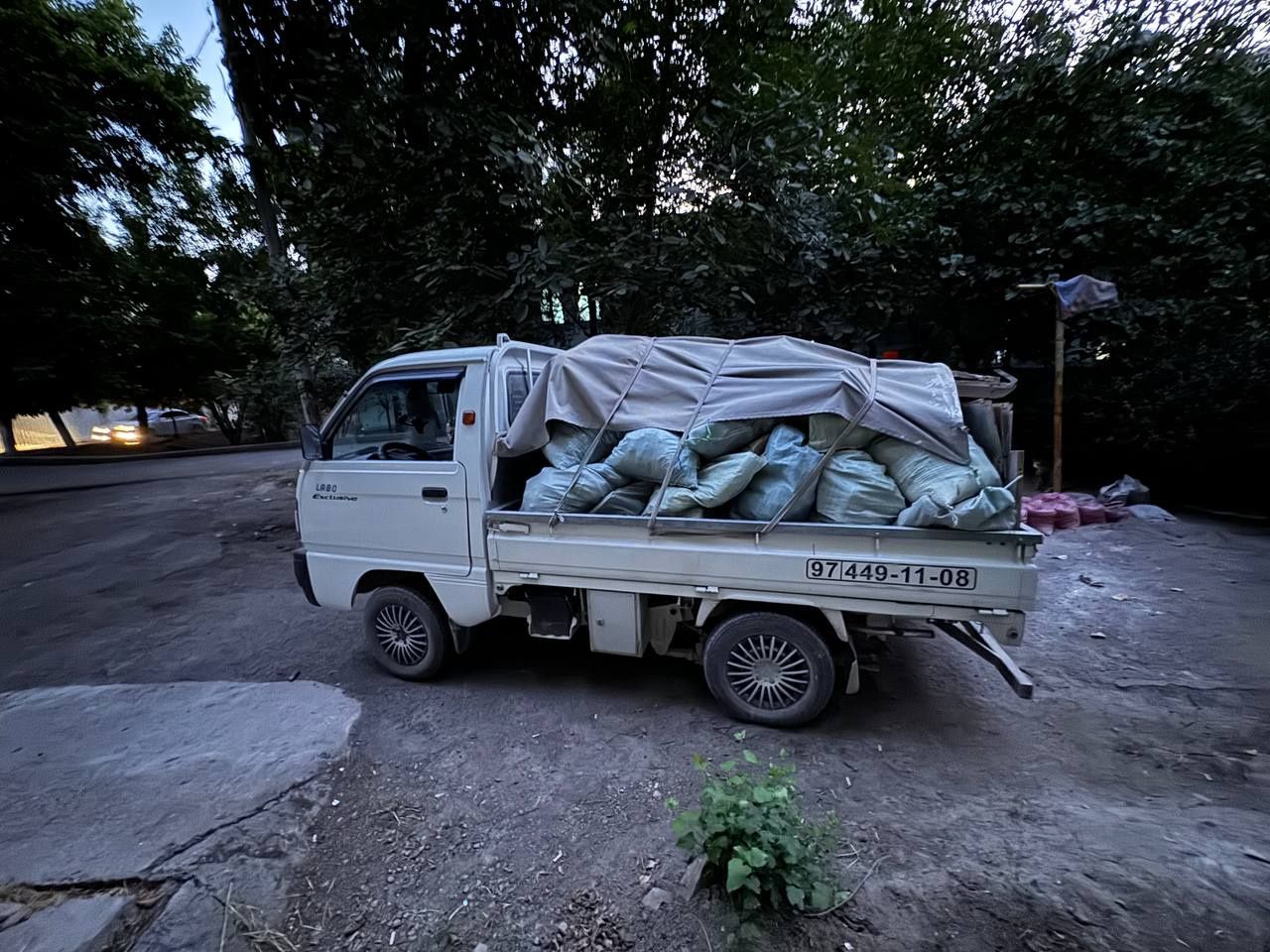Вывоз мусора чикинди ташиш