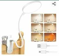 Lampa tactila cu clips