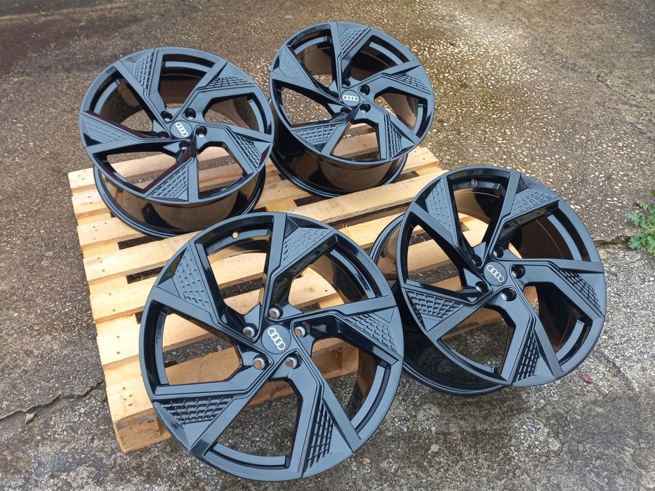19 Audi Rs-2025 line A6 A7 A8 Q3 Q5 Rs6 Rs7 Piano Black 8.5j et35