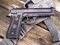 Pistol*MODIFICAT* Metal CA NOU airsoft CO2 Cu AER COMPRIMAT PuscaGaz