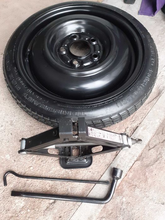 Roata rezerva SLIM cric HYUNDAI i30,Ioniq,Elantra, KIA Ceed, MAZDA 3