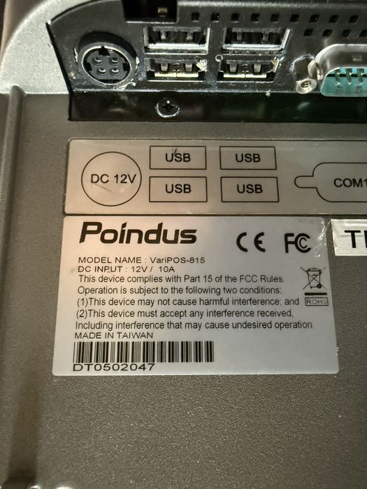 Pos Poindus dublu screen si touchscreen