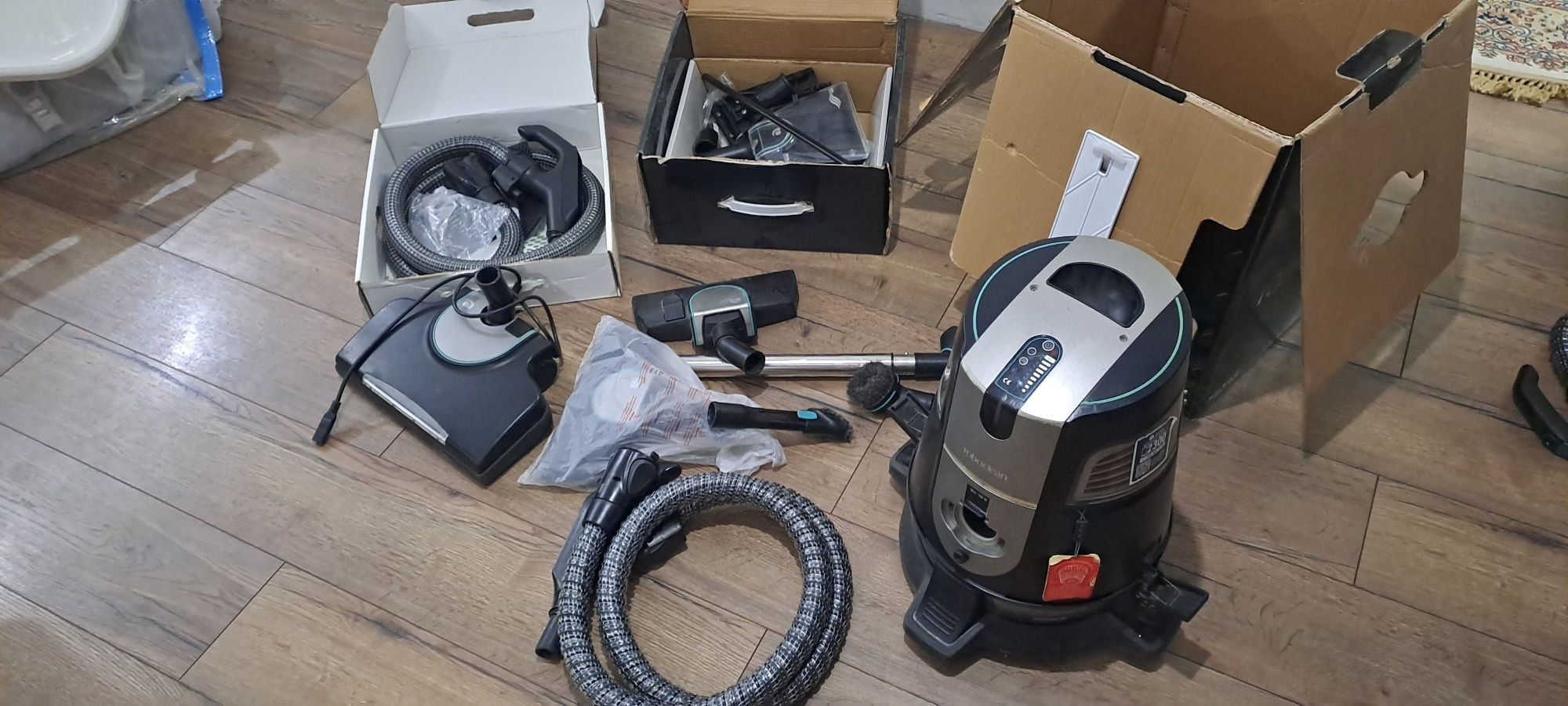 Пылесос Aura Roboclean Splus серебристый