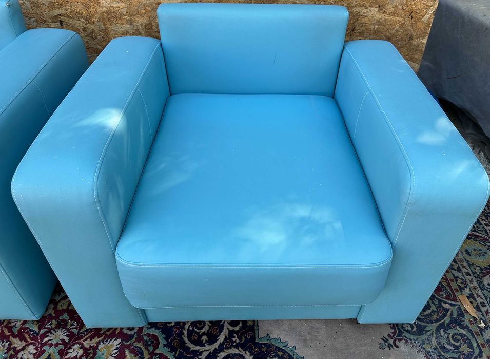 2 buc Fotoliu Fix Confortabil; Fotoliu tapitat