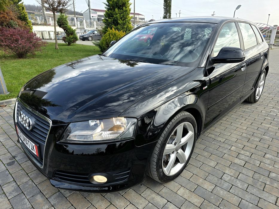 AUDI A3 # S-Line # 2009 # EURO 5#1.4 Benzina 122cp#CUTIE AUTOMATA DSG