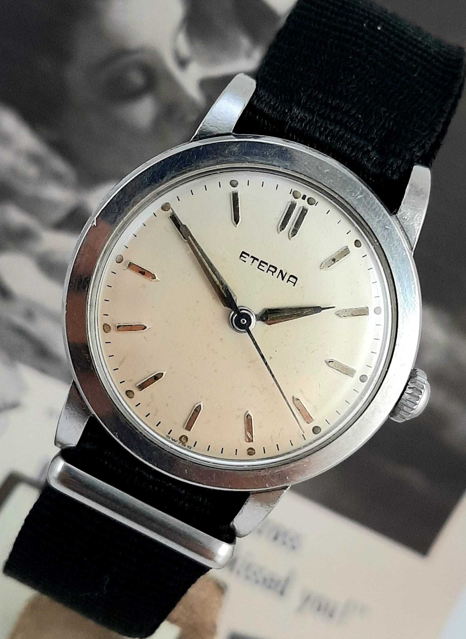 RAR! Ceas vintage ETERNA anii'50 calibru 1409U stare impecabila