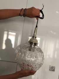 1970 vintage pendul, lampa