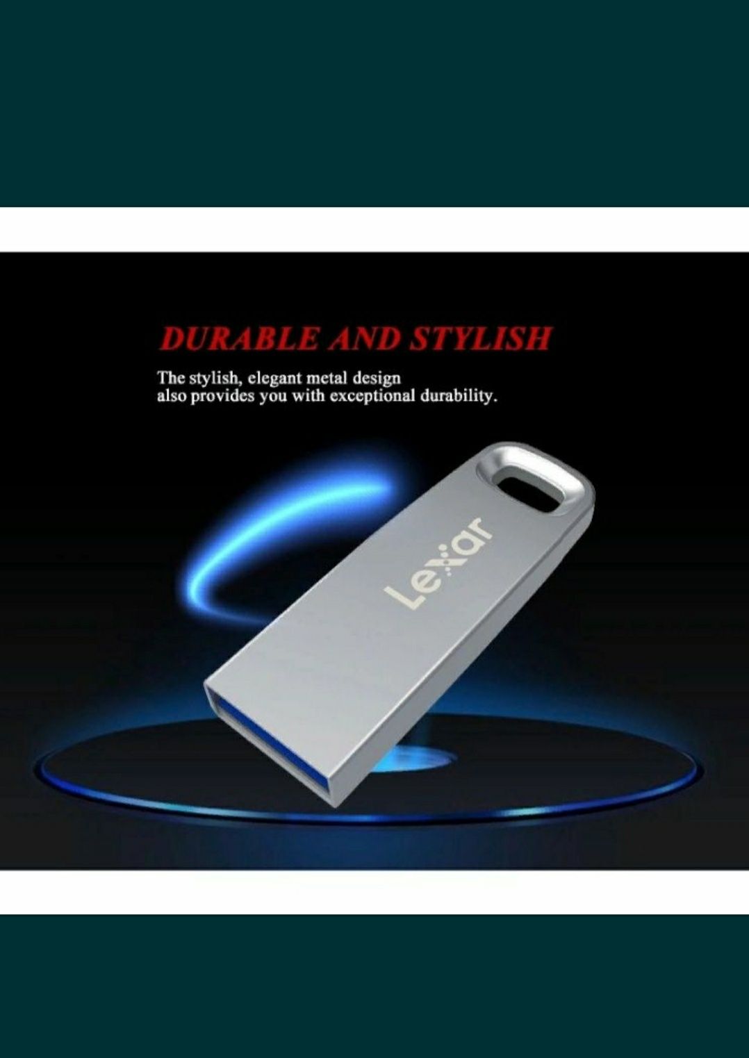 Новая Lexar 32гб и microdrive Металлическая USB 3.0 Флешка USB