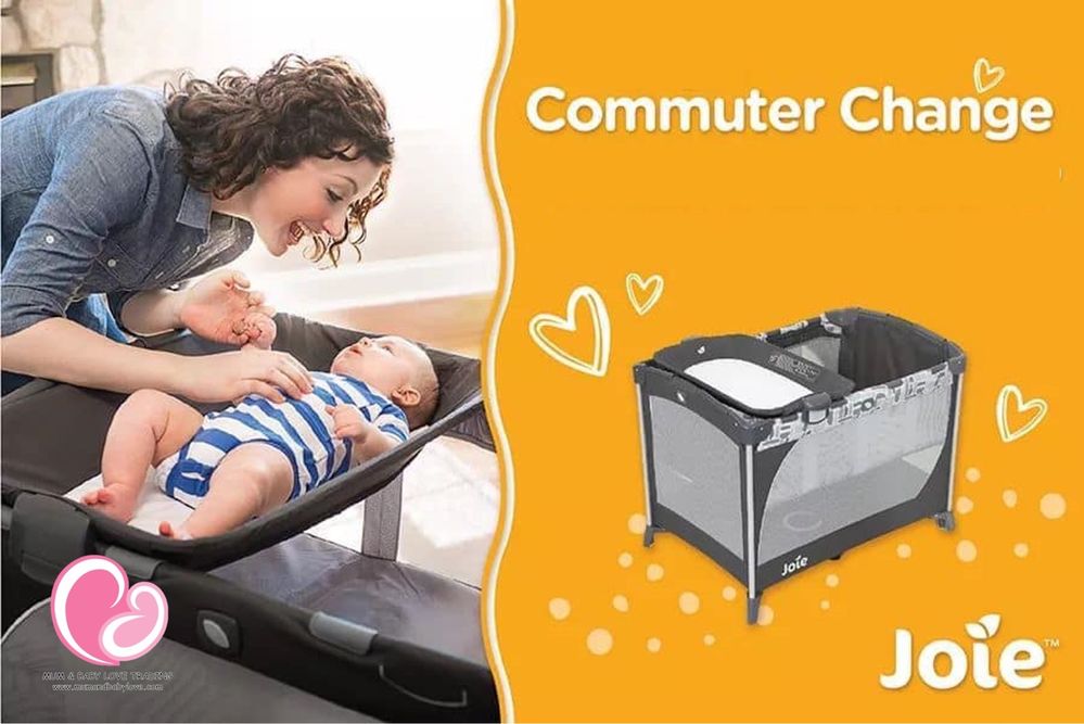 Манеж Joie Commuter Change Travel Cot