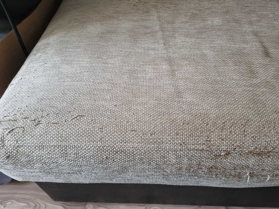 Vand coltar extensibil, cu lada + 2 tabureti