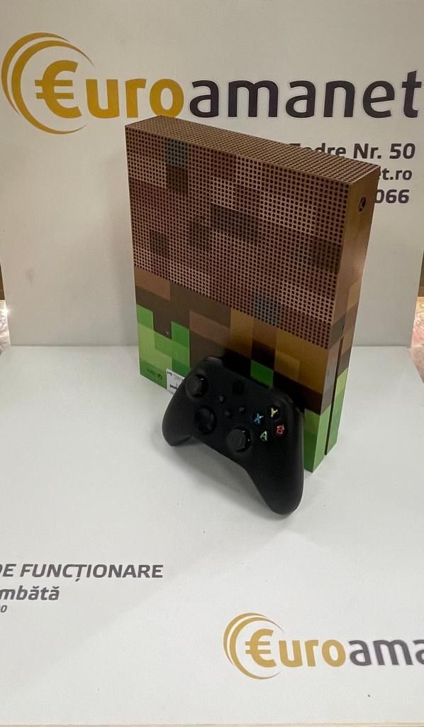 Consola Microsoft Xbox One 500GB Minecraft Edition -A-