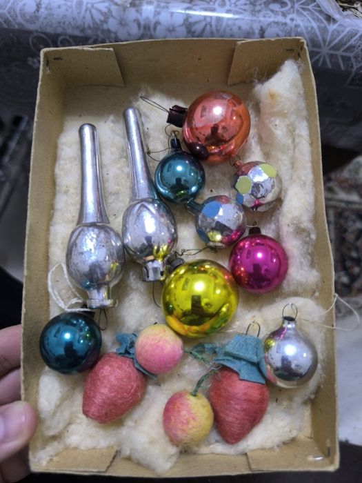 Ёлочные игрушки малютка