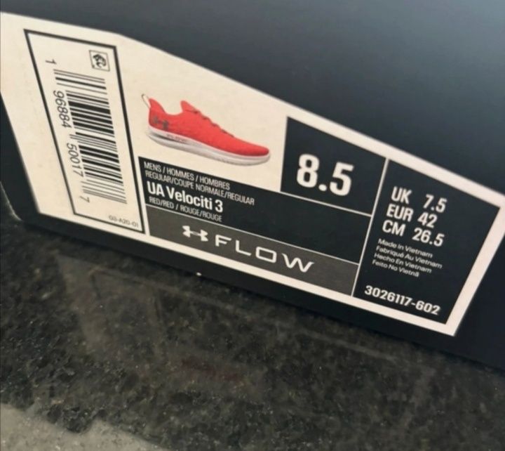 Маратонки Under Armour Velociti 3